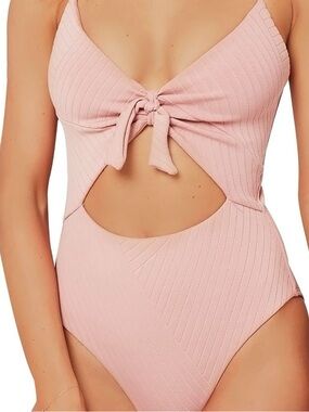 NWT- L*Space - Crossroads Texture Miss Molly One-Piece Swim Suit